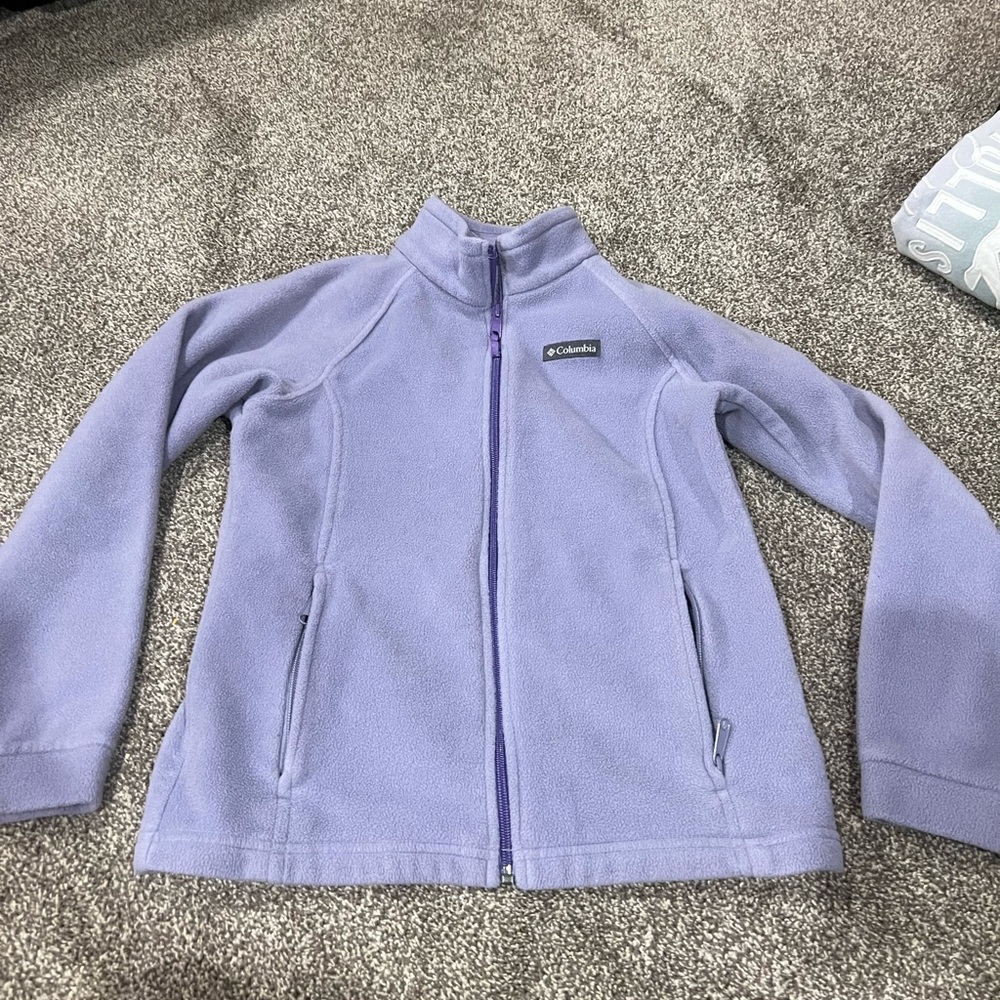 Columbia Lavender Fleece Outerwear
